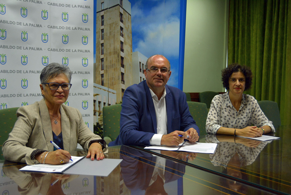 Funcataes y Cabildo renuevan el acuerdo para la gestión de las 34 plazas del Centro Ocupacional Taburiente