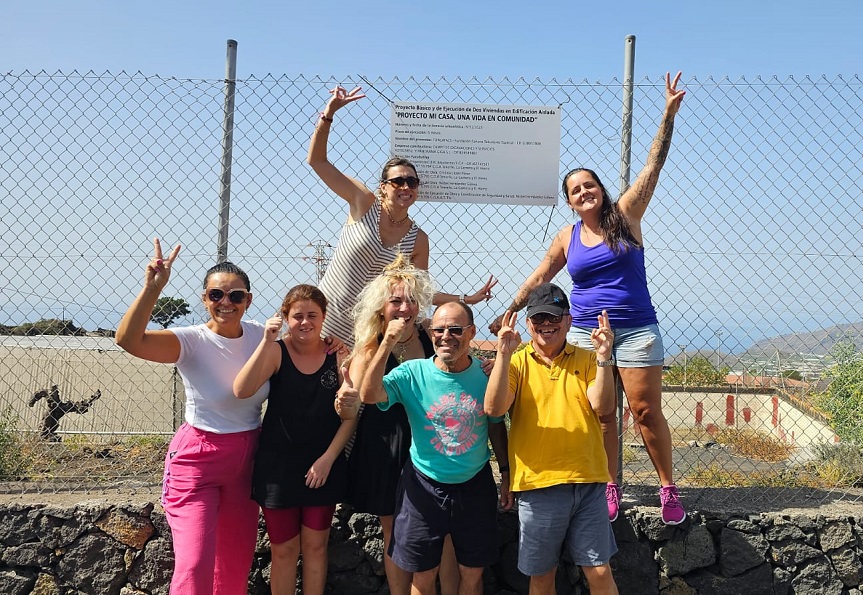 Funcataes cuenta con el apoyo del Gobierno de Canarias para finalizar las obras de “Mi Casa”